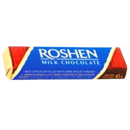 Roshen 43g tejcsokoládé szelet créme brulée