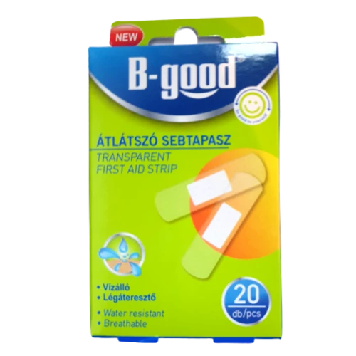 B-GOOD sebtapasz 20db-os ÁTLÁTSZÓ