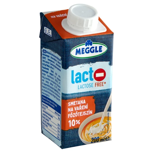 Meggle laktózmentes főzőtejszín 10% 200ml