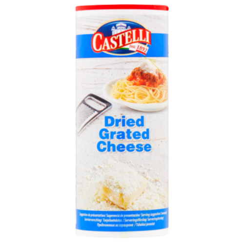 Castelli reszelt sajt 80g 32% szórófejes