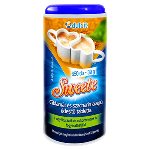 Sweete édesítö tabletta 650db-os, 39g