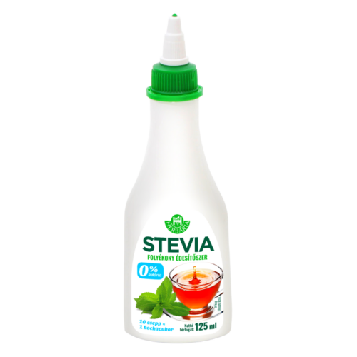 Stevia folyékony édesítö, 125ml