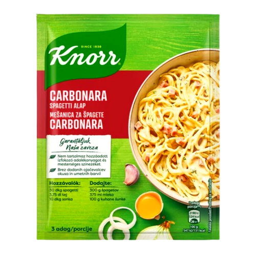 Knorr fix carbonara alap 36g