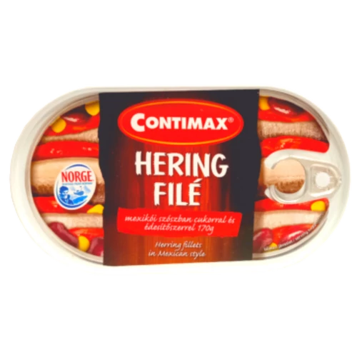 Contimax heringfilé mexikói szószban 170g