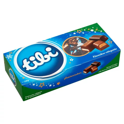 Tibi szaloncukor klasszikus válogatás díszdobozos 330g