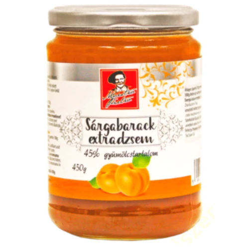 Maestro Pietro sárgabarack extradzsem 45% gyümölcstartalommal 450g