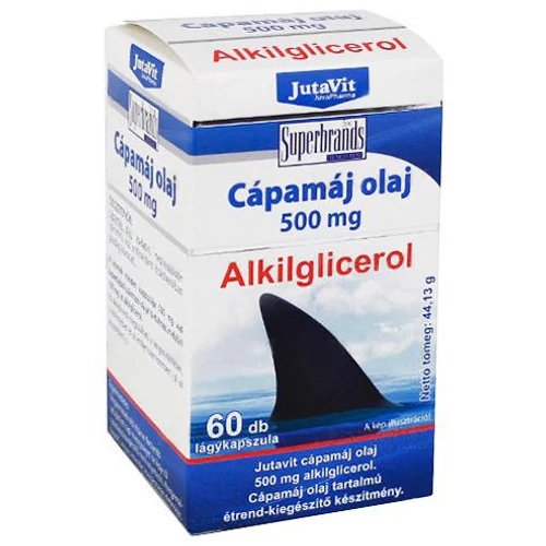 JutaVit Cápamáj olaj 500mg 60db