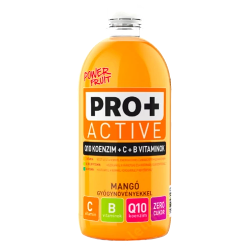 Power Fruit Pro+ Active 0,75l C+B vitamin+mangó gyógynövényekkel