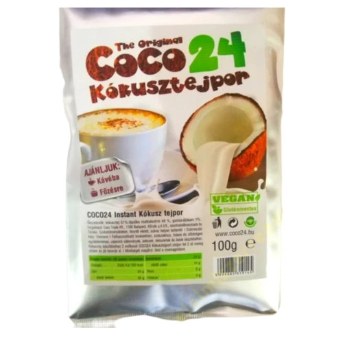 Coco24 kókusztejpor 100g