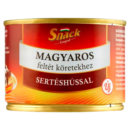 Szegedi Snack magyaros feltét köretekhez sertéshússal 200g