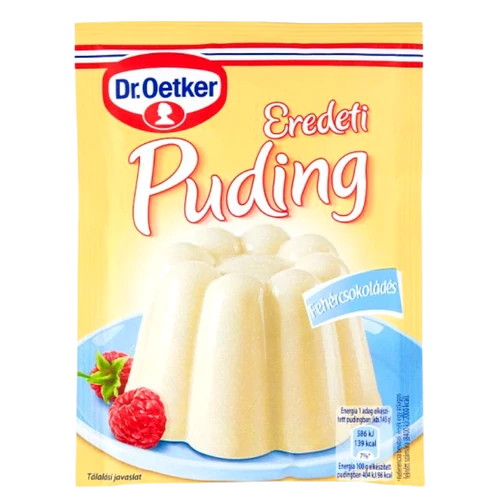 Dr.Oetker pudingpor 46g fehércsokoládé