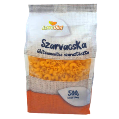 Love Diet tészta 500g szarvacska gluténmentes