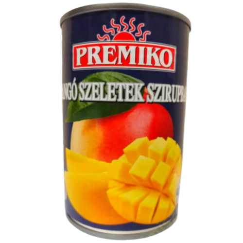 Premiko mangó szeletek szirupban 425g