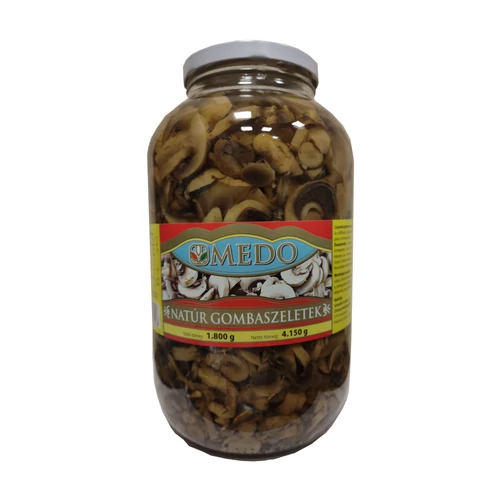 Medo szeletelt gomba üveges 4250ml