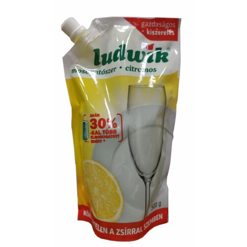 Ludwik mosogatószer utántöltő 0,5g citrom