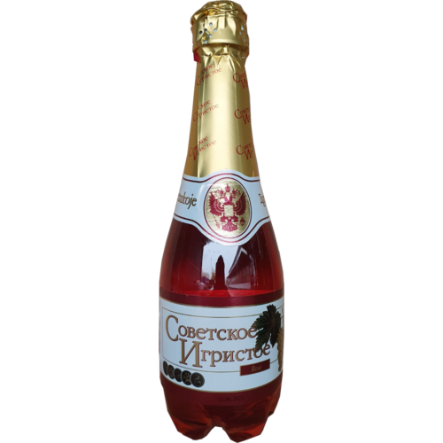 Szovjetszkoje Igrisztoje 0,75l száraz rosé pezsgő PET (12%)