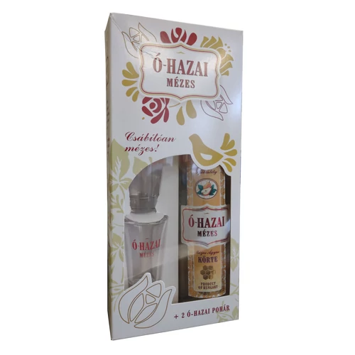 Ó-hazai Mézes Ágyas körte 0,5l(30%)+pohár