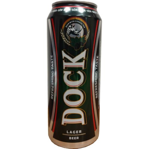 Dock sör 0,5l dobozos (4%)