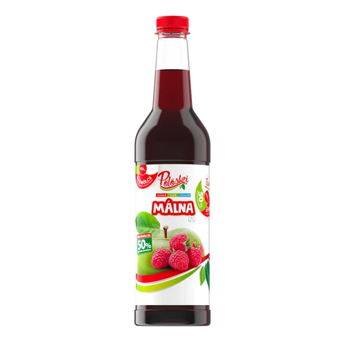 Pölöskei gyümölcsszörp 50%-os 0,7l Málna