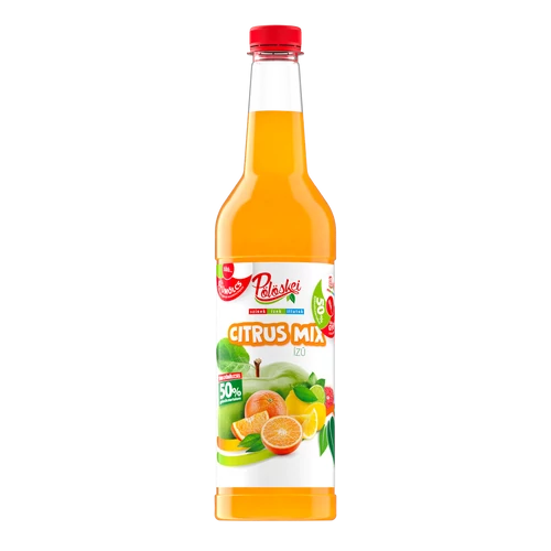 Pölöskei gyümölcsszörp 50%-os 0,7l Citrus mix