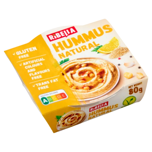 Ribella HUMMUS csicserib.80g natúr kenhető