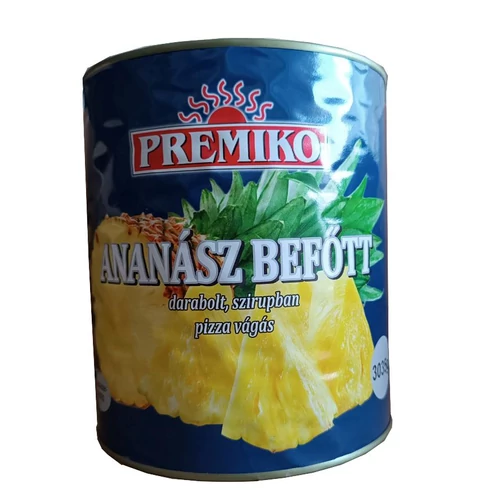 Premiko ananász darabolt, pizzavágású 3035g