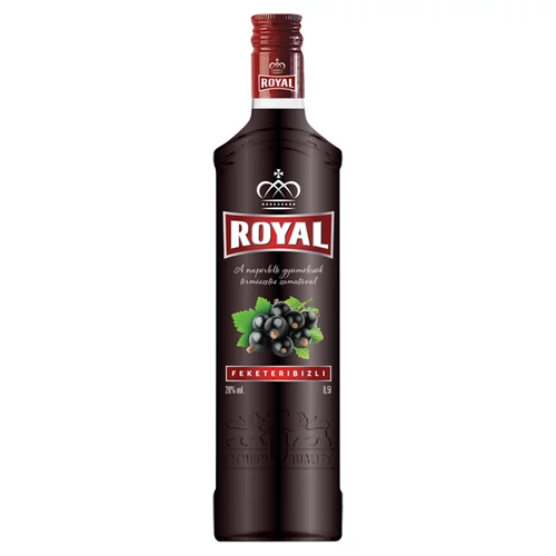 Royal Feketeribizli likőr 0,5l (28%)