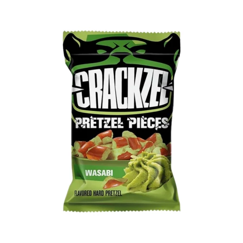 Crackzel wasabi ízű perecdarabok 65g