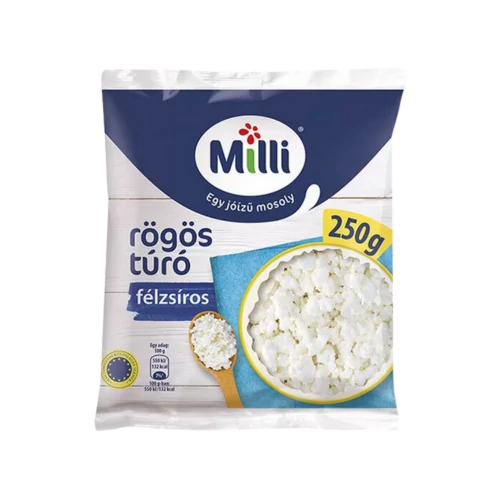 Milli tehéntúró félzsíros 250g 