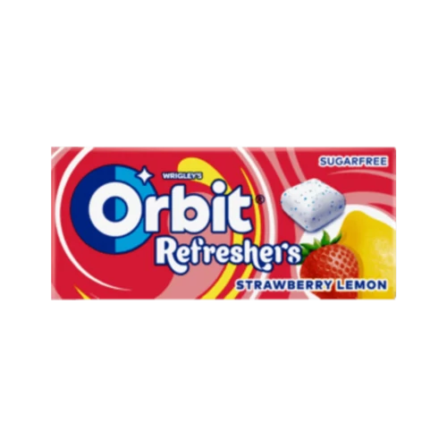 Orbit Refresh rágó 8db Strawberry Lemon RO