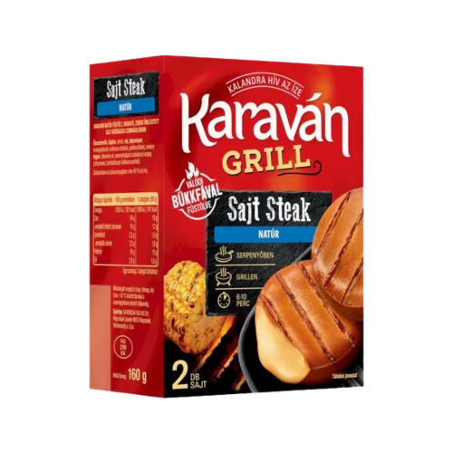 Karaván sajt Steak 160g Natúr RO