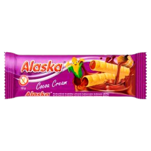 Alaska 18g gluténmentes kakaó krémes kukoricarúd