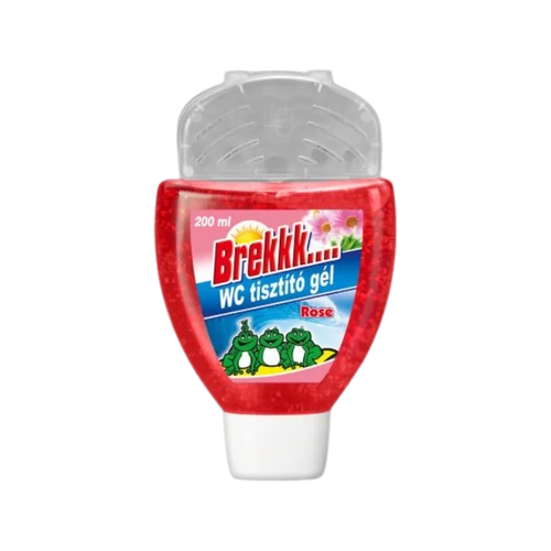 Brekkk Wc gél 200ml +kosár Rózsa  10db/#