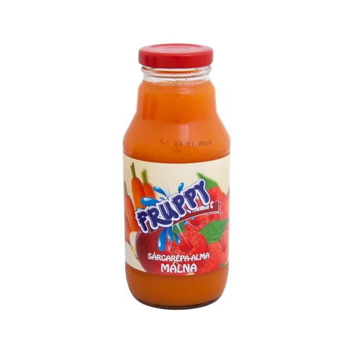 Fruppy ital 330ml sárgarépa-alma-MÁLNA DRS