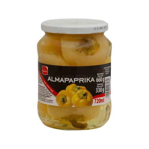 Globetti Almapaprika ecetes 680g/330g üv.