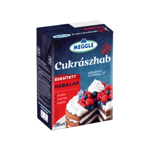 Meggle Cukrászhab alap 200ml