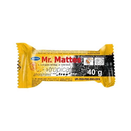 Mr. Mattes 3in1 WC-rúd 40g Tropical utt.