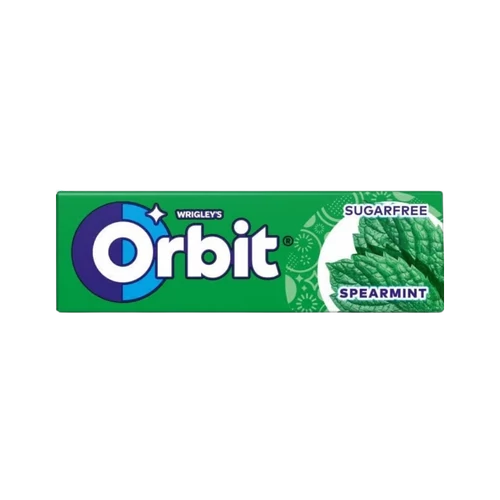 Orbit Spearmint drazsérágó 14g