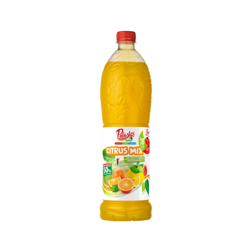 Pölöskei gyümölcsszörp 1l 50%-os Citrus Mix ízü DRS