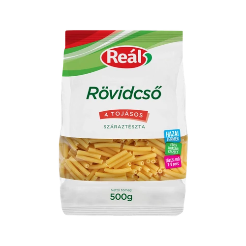 Reál tészta 500g Rövidcső 700/rkl