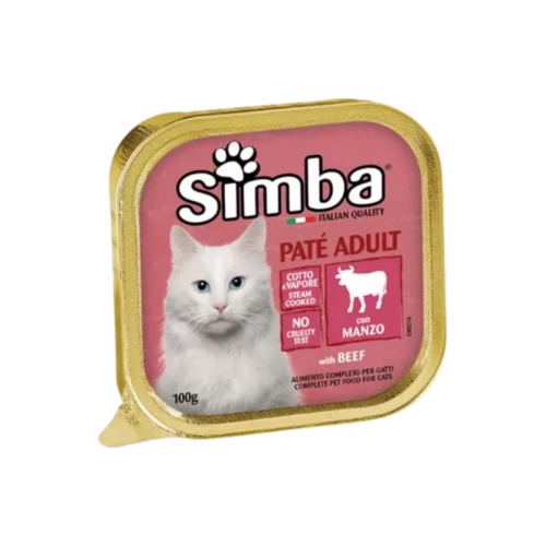 Simba Cat 100g Marha pástétom