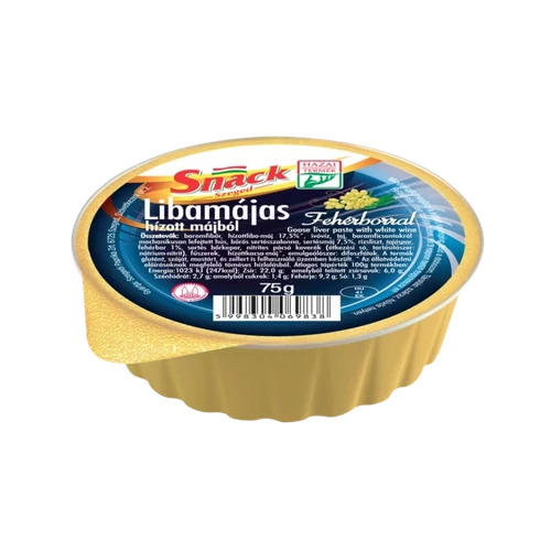 Szegedi Snack 75g Libamájas fehérborral