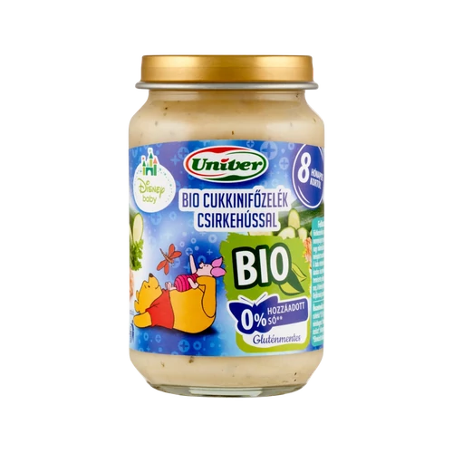 Univer bébiétel 163g Cukkínifőzelék Csirkehússal