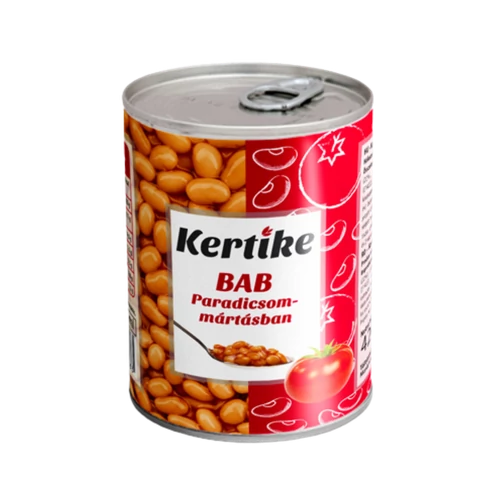 Kertike paradicsomos bab 420g