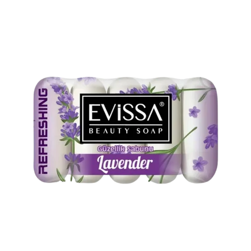 Evissa szappan 5x55g Levendula