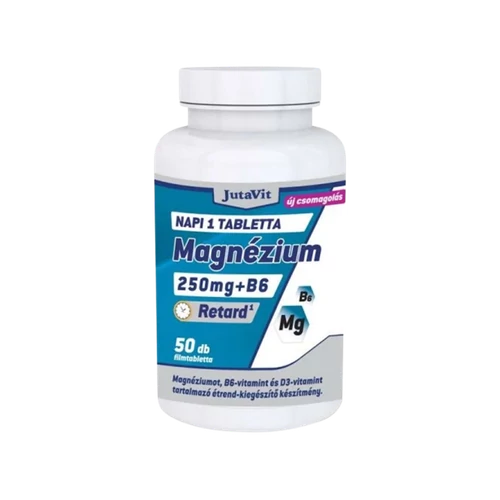 JutaVit Mg(250mg)+B6+D3 retard 50db