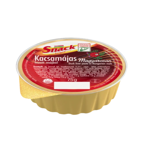 Szegedi Snack kacsamájas magyarosan 75g