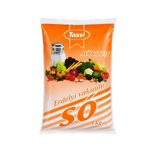 Tassi Erdélyi vákuum só jódozott 1kg