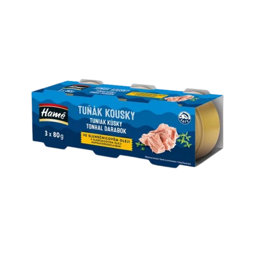 Hamé Tonhaldarabok napraforgó olajban 3x80g