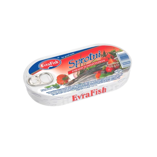 EvraFish sprotni paradicsomszószban 170g